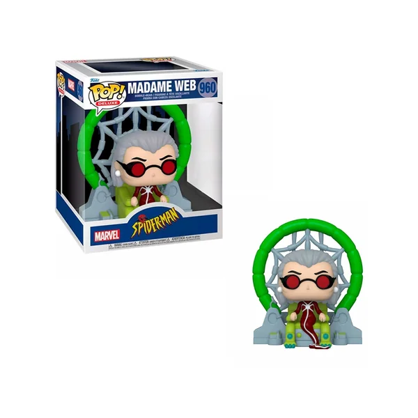 Funko POP! Deluxe: Animated Spiderman Madame Web
