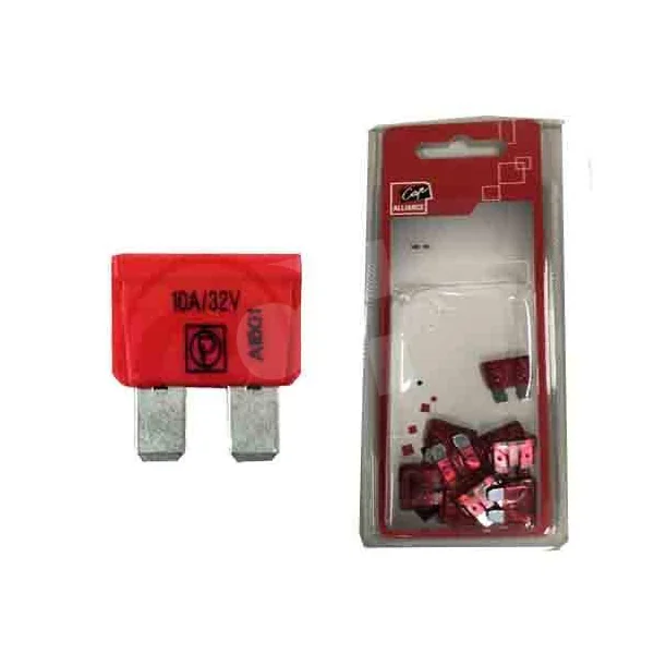 FUSIBLE 10 A ROJO (BLISTER)