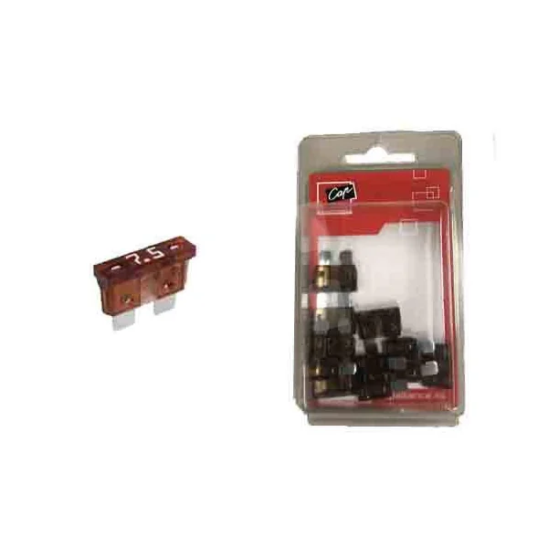 FUSIBLE 7,5 A MARRON (BLISTER)