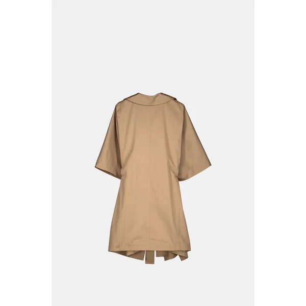 Gabardina estilo capa beige - Imagen 2