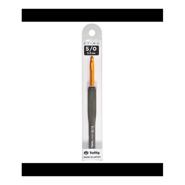 Ganchillo Tulip Etimo Black Gold Softgrip