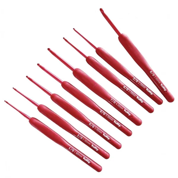 Ganchillo Tulip Etimo Red Softgrip