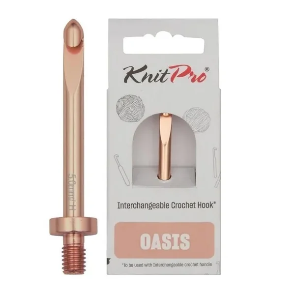 Ganchillos de crochet intercambiables KnitPro Oasis