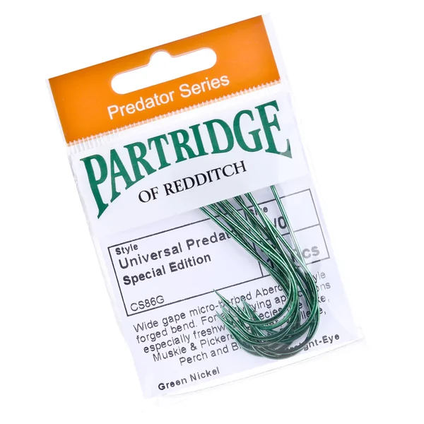 Gancho Partridge Universal Predator CS86G verde - Imagen 2