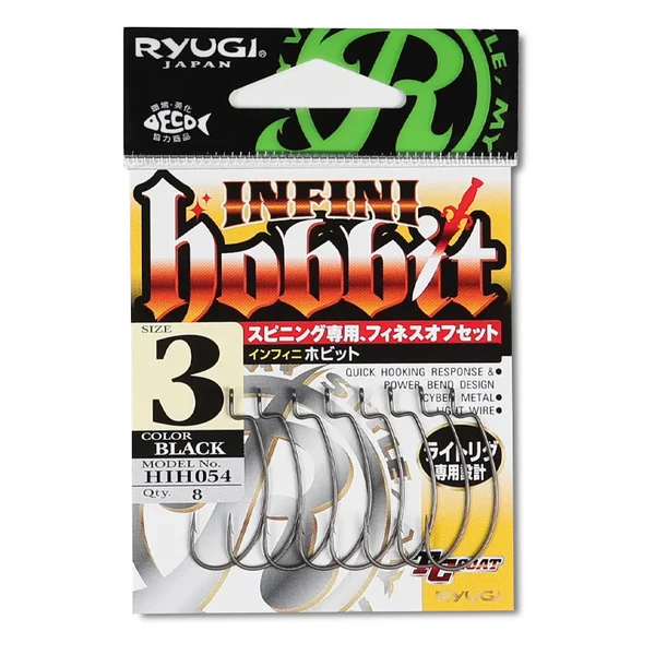 Gancho Ryugi Infini Hobbit Finesse Offset - Imagen 2