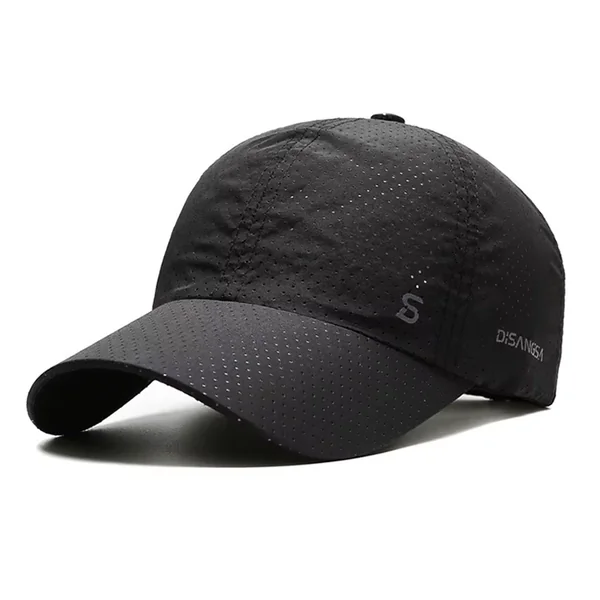 Gorra de béisbol lisa, transpirable y ajustable - Imagen 8