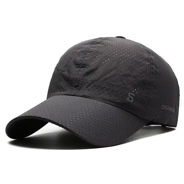 Gorra de béisbol lisa, transpirable y ajustable - Imagen 9