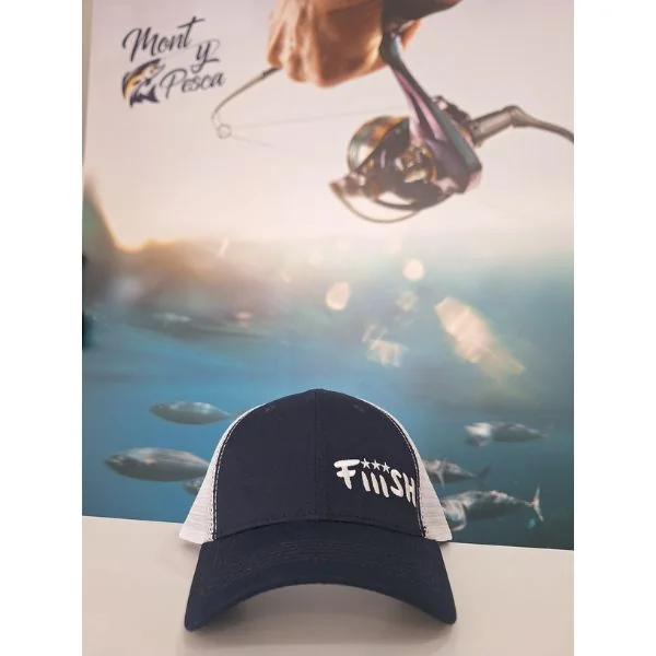 Gorra Fiiish Azul / Blanco - Monty pesca
