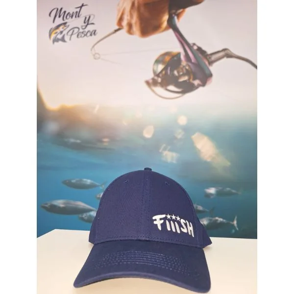 Gorra Fiiish Azul - Monty pesca