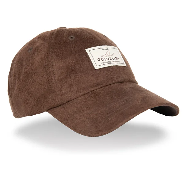 Gorra Guideline Mayfly Suede Cap marrón oscuro