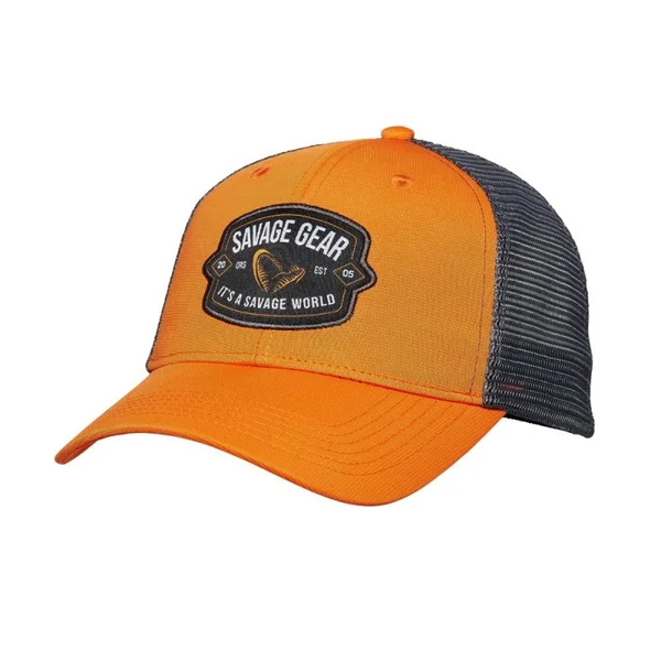 Gorra Savage Gear Badge Trucker Cap Orange