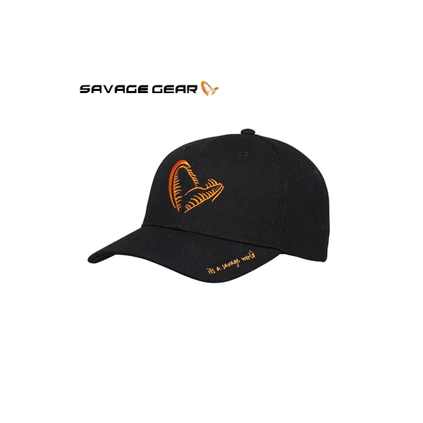 Gorra Savage Gear Jaw Baseball Cap Black
