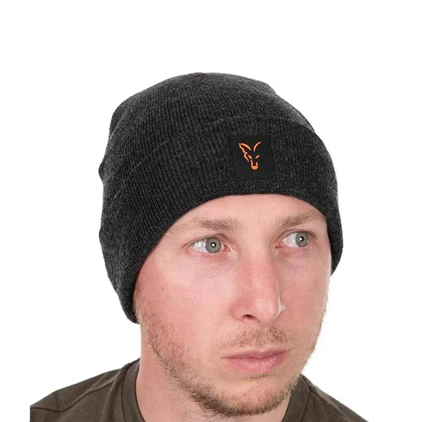 Gorro FOX Black Orange Beanie - Arapaima Fishing