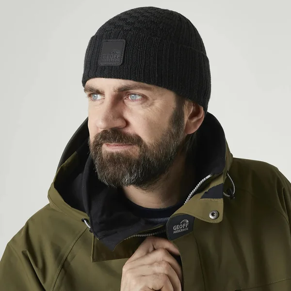 Gorro Geoff Anderson WizWool Ulf negro - Imagen 3