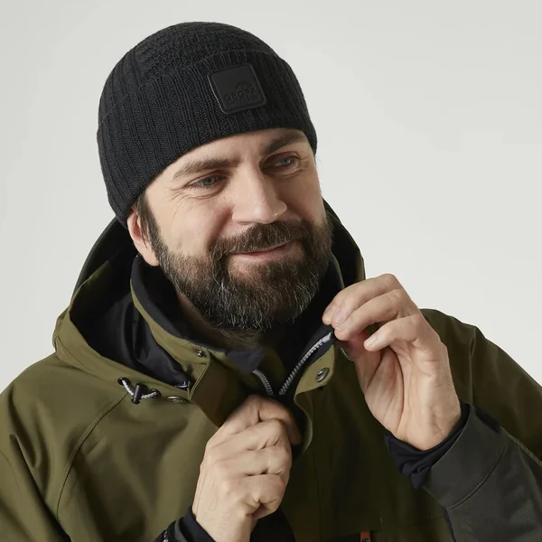 Gorro Geoff Anderson WizWool Ulf negro - Imagen 4