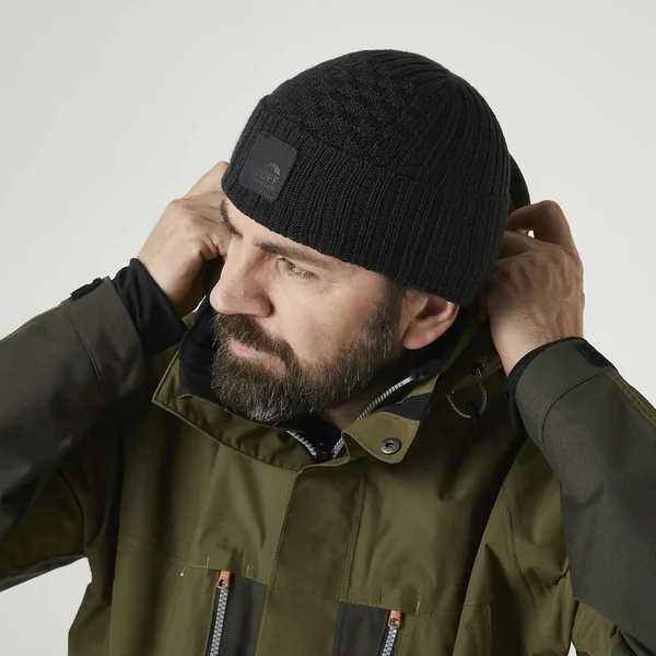 Gorro Geoff Anderson WizWool Ulf negro - Imagen 5