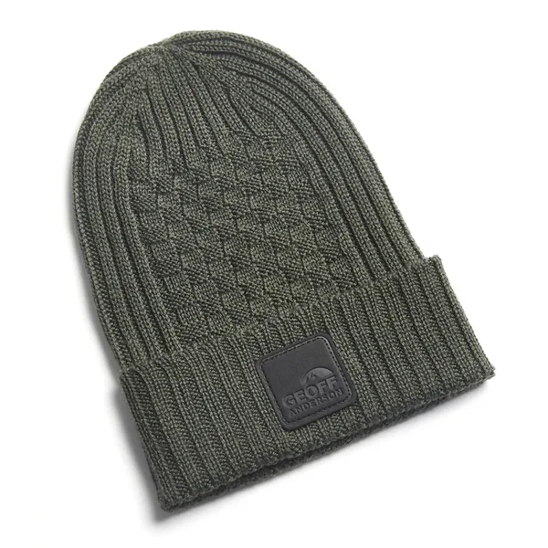 Gorro Geoff Anderson WizWool Ulf verde