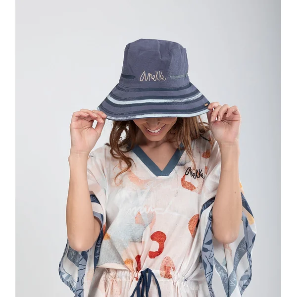 Gorro pescador azul - Imagen 2