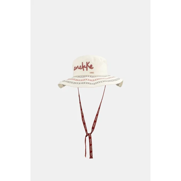Gorro pescador blanco - Imagen 4