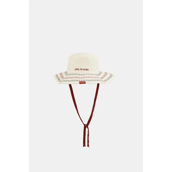 Gorro pescador blanco - Imagen 5