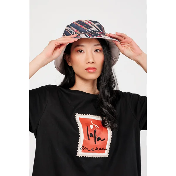 Gorro pescador reversible Mademoiselle