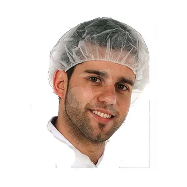 GORRO POLIP. BLANCO DESECHABLE (100UDS)