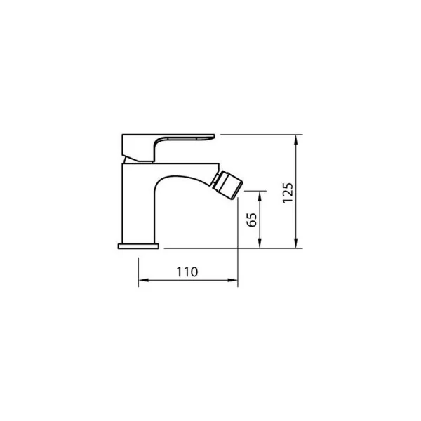 Grifo bidé saona slim - Imagen 2
