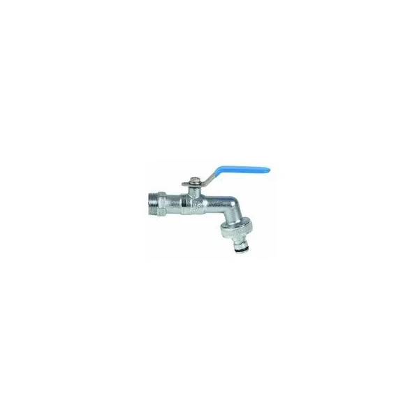 Grifo curvo 1/2 x 3/4 conexion rapida