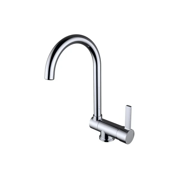 Grifo de cocina monomando 225 caño abatible round