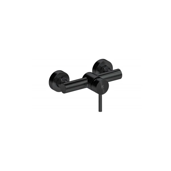 Grifo de ducha monomando plenum negro