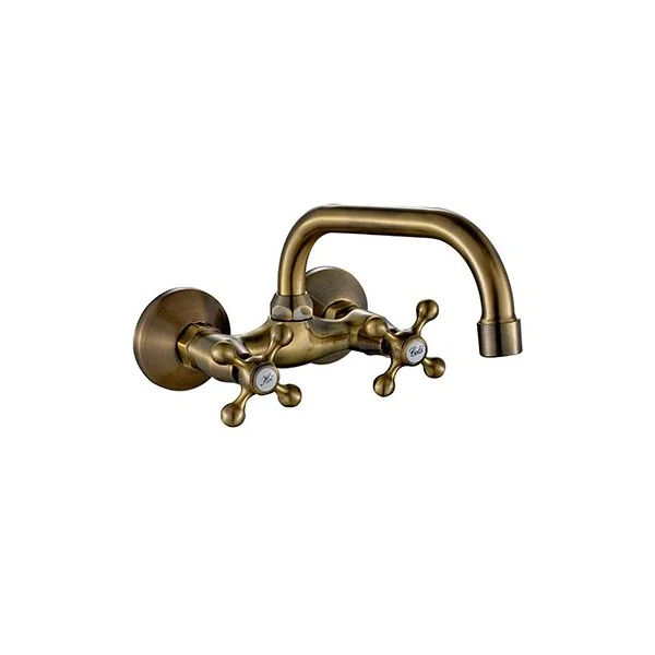 Grifo de fregadero bimando Mural Athos Bronce / REF:06ATH540BR