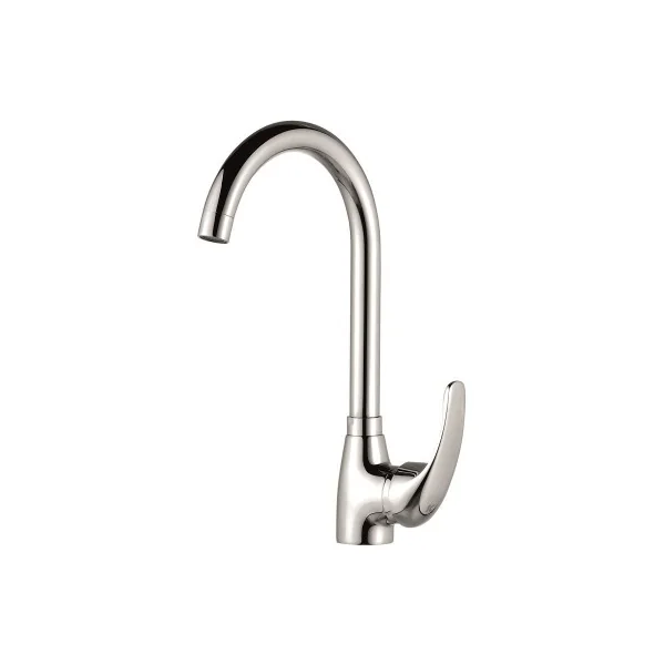 Grifo de fregadero repisa caño conformado cisne Basic