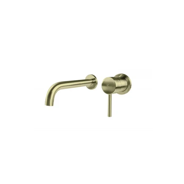 Grifo de lavabo monomando empotrado plenum oro
