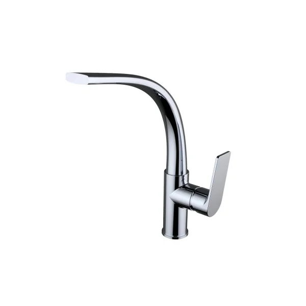 Grifo fregadero caño alto cromo Vogue Xtreme