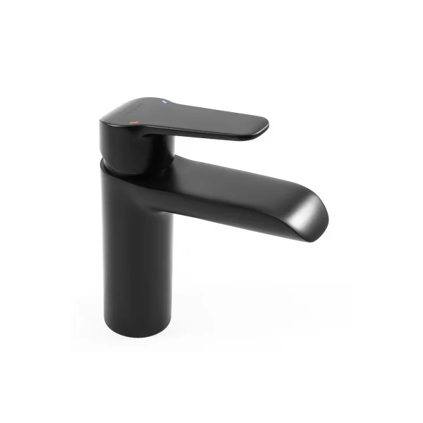 Grifo lavabo 100 negro start elegance