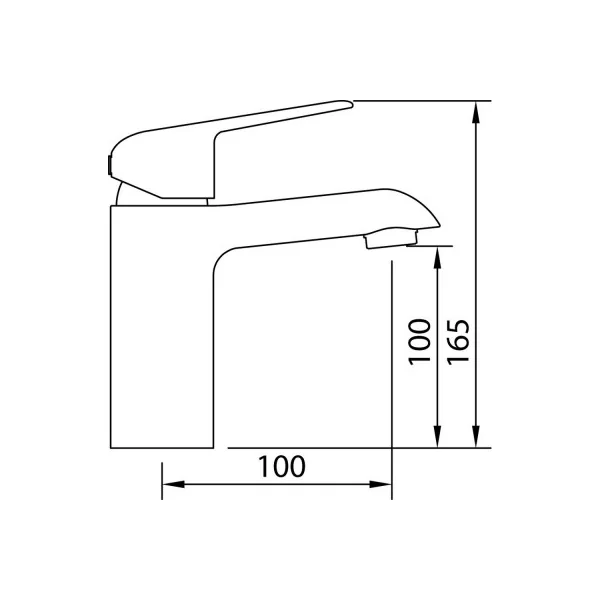 Grifo lavabo 100 start elegance - Imagen 2