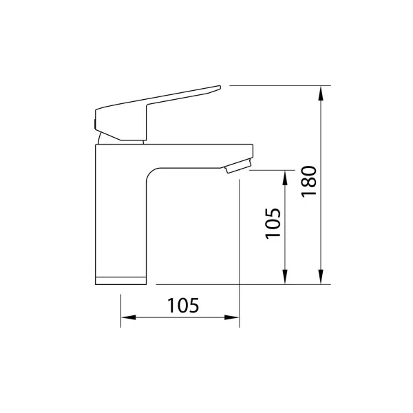 Grifo lavabo 105 start+eco - Imagen 2