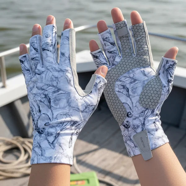 Guantes de pesca sin dedos