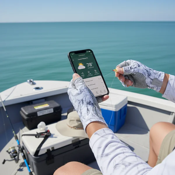 Guantes de pesca sin dedos - Imagen 4