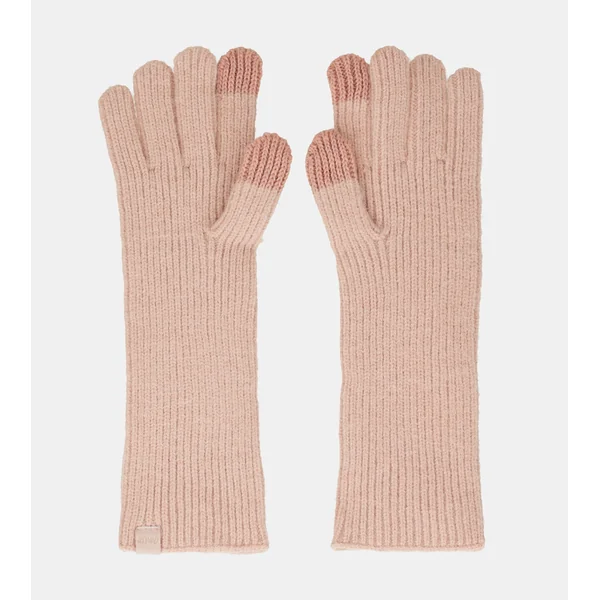 Guantes de punto beige - Imagen 5