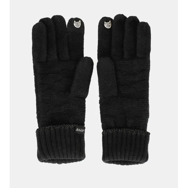 Guantes de punto negro - Imagen 2