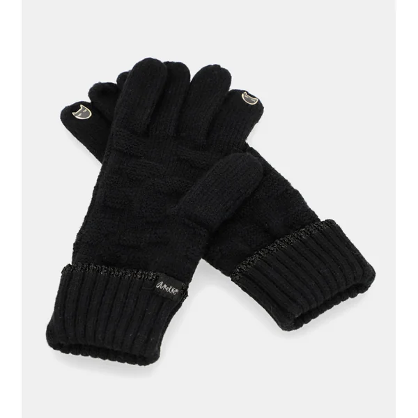 Guantes de punto negro - Imagen 4