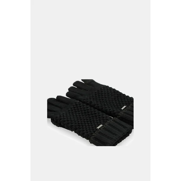 Guantes de punto negros - Imagen 3