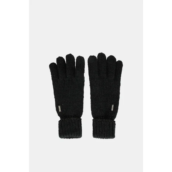 Guantes logomanía negro