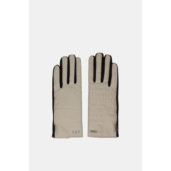 Guantes negros y beige Contemporary