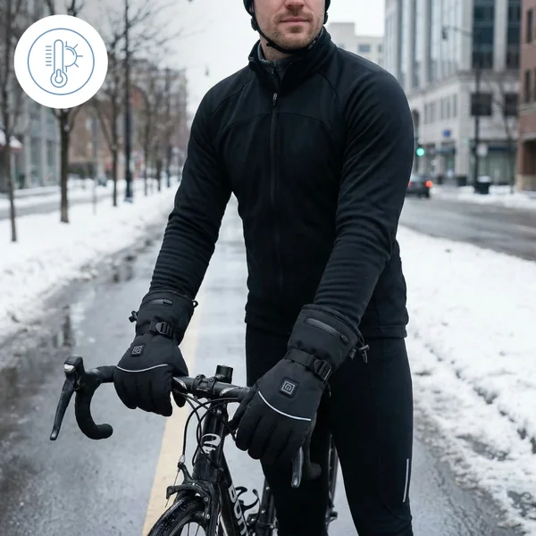Guantes térmicos calefactables recargables e impermeables - Imagen 5