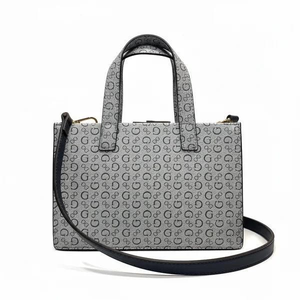 Guess Cartera Ines Mini Satchel Navy - Imagen 3