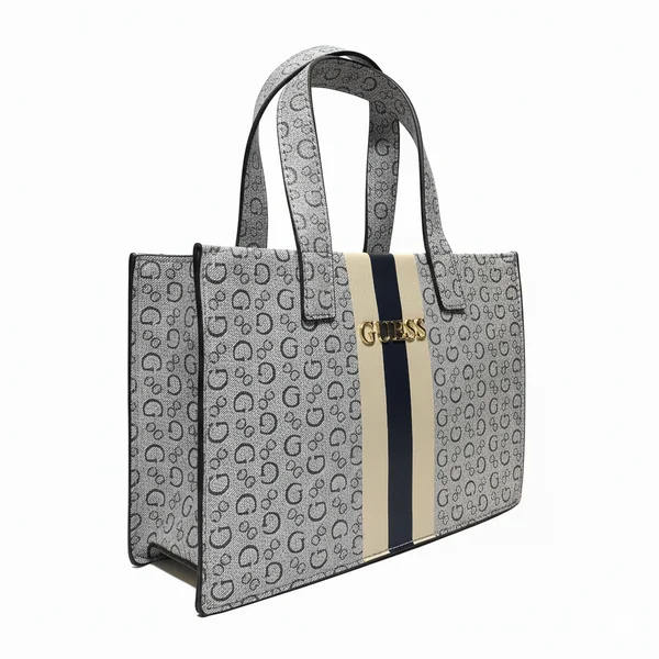 Guess Cartera Ines Mini Satchel Navy - Imagen 4
