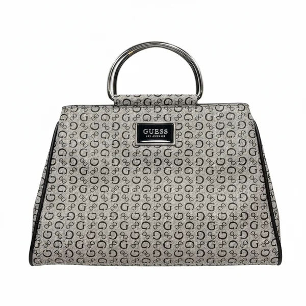 Guess Cartera Satchel Jarson Black - Imagen 2