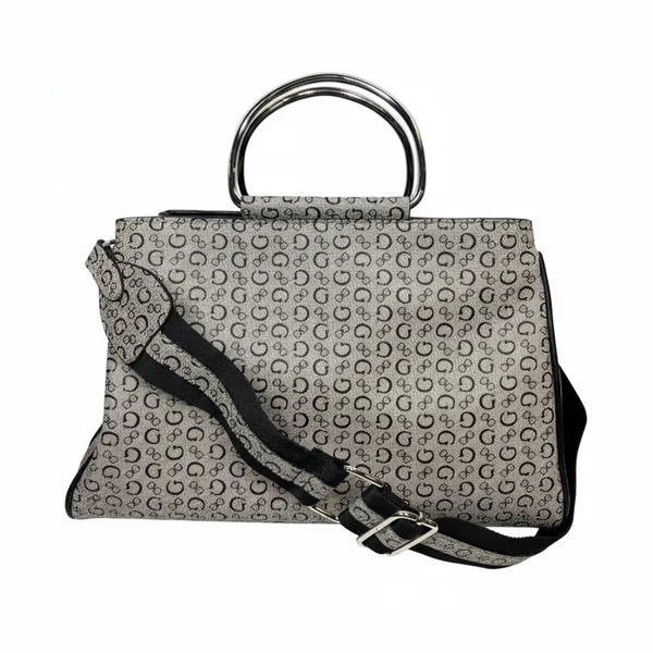 Guess Cartera Satchel Jarson Black - Imagen 3